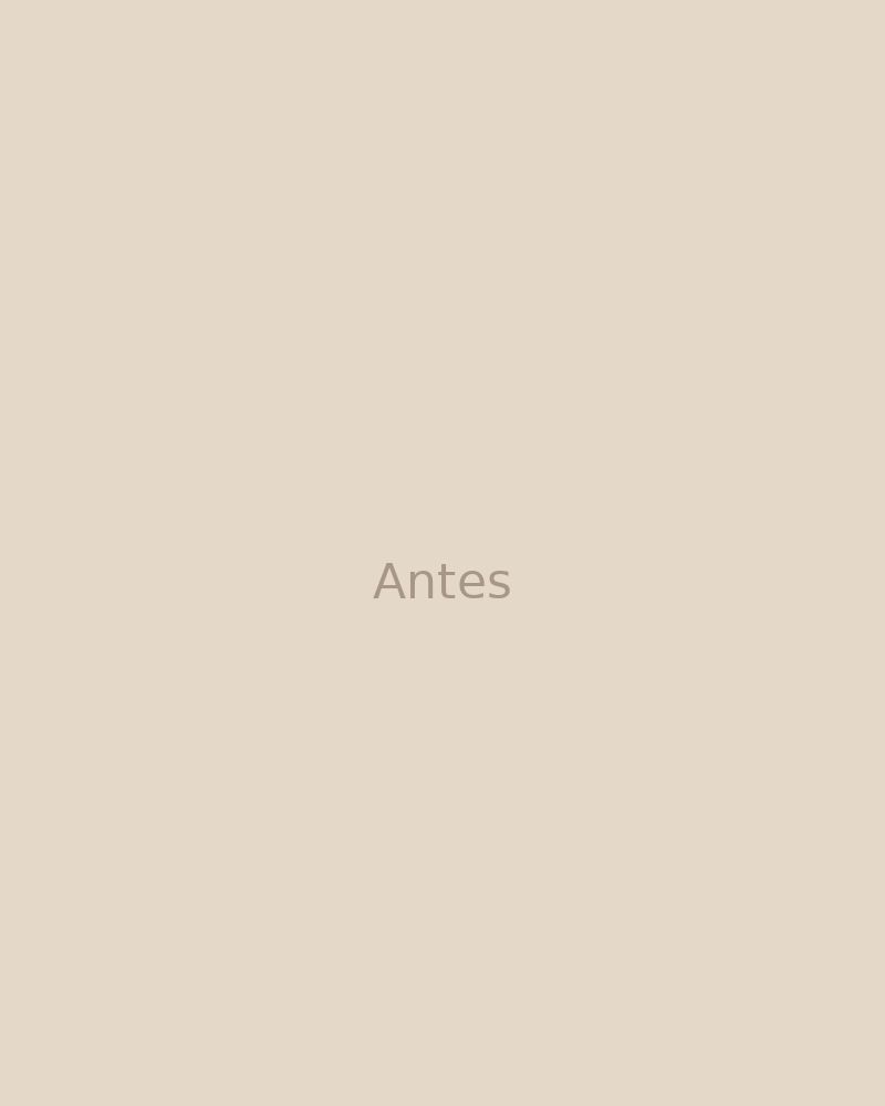 Antes del alisado