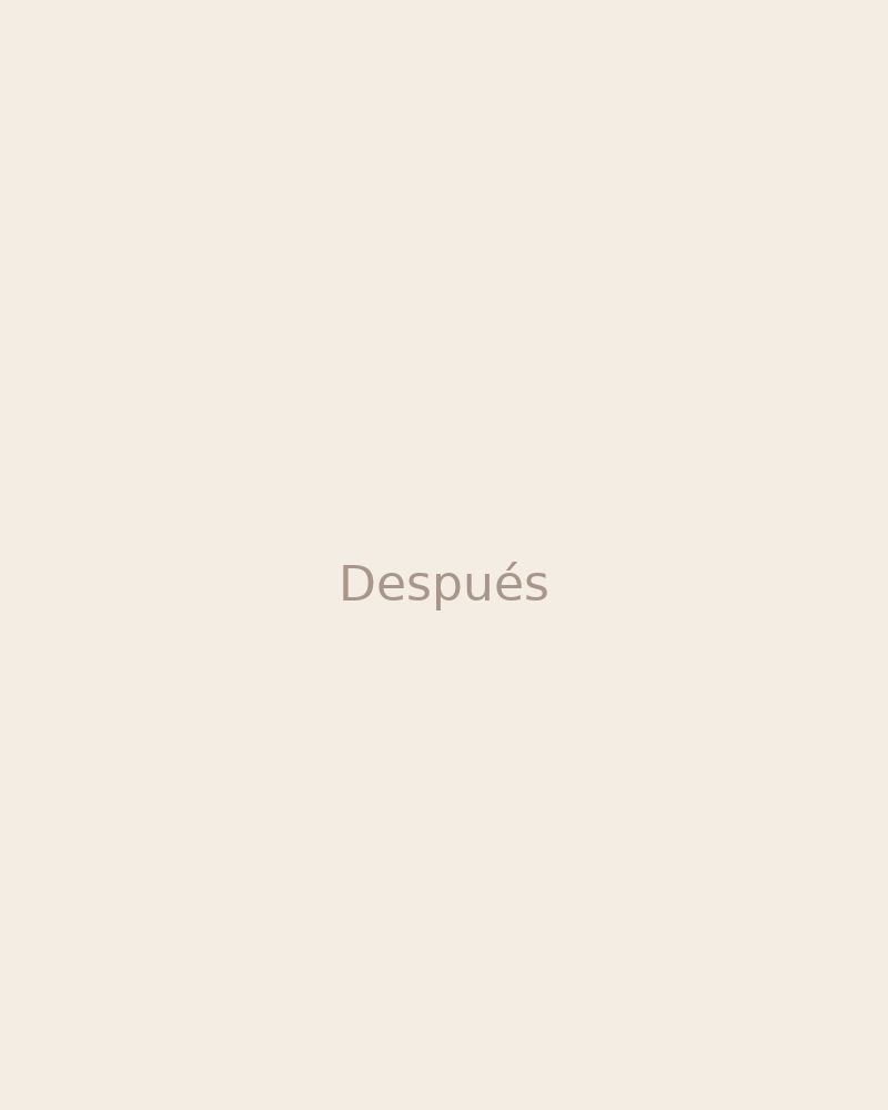 Después del alisado